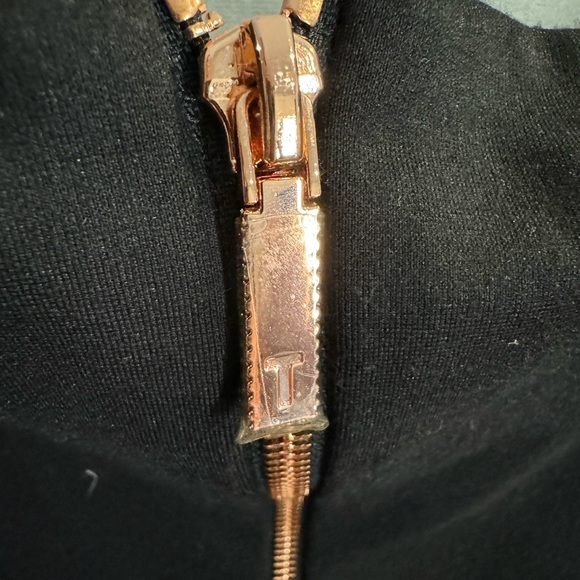 Ted Baker Metallic Tulip Dress Fitted Off-Shoulder sleeves, size 5 (US 10-12) - Picture 12 of 14